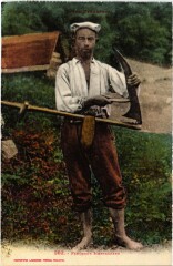 Pyrénées Montagnard Faucheur Folklore
