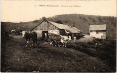 Alsace Thann Rossberg avec le Chalet à Thann