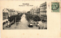 Strasbourg place Brogile à Strasbourg