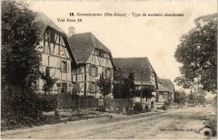 Alsace Gommersdorf maisons alsaciennes -
																					68210 Gommersdorf
																			