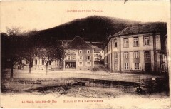 Moyenmoutier Ecoles et Rue Haute-Pierre à Moyenmoutier