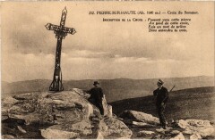 Pierre-sur-Haute Croix du Sommet -
													63 Puy de Dôme
												