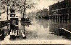 Paris Quai de la Rapée Inondations