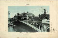Paris 8e Pont Alexandre Iii à Paris 8e