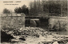 Lorroy pont du Loing Inondations