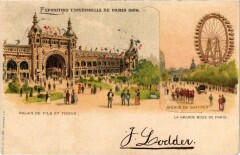 Exposition universelle de Paris 1900 à Paris 15e