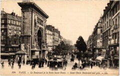 Paris 10e Bd et Porte Saint-denis à Paris 10e