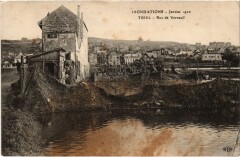 Triel Rue de Verneuil Inondations