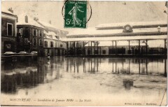 Montereau La Halle Inondations
