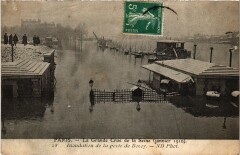 Paris Porte de Bercy Inondations