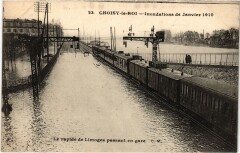 Choisy-le-Roie Rapide de Limoges passant en gare Inondations -
																					94600 Choisy-le-Roi
																			