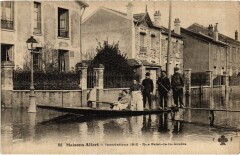 Maisons-Alfort Rue Pelet-de-la-Lozere Inondations -
																					94700 Maisons-Alfort
																			