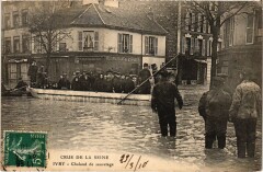 Ivry Chaland de sauvetage inondations