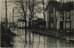 Colombes Rue de Solférino Inondations à Colombes