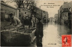 Asnieres Rue Dussau Inondations