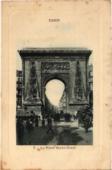 Paris 10e Porte Saint-Denis à Paris 10e