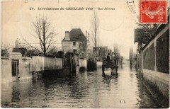 Chelles Rue Pérotin Inondations à Chelles