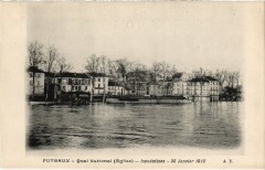 Puteaux Quai National Inondations à Puteaux