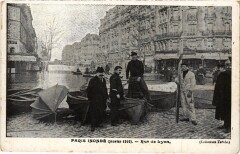 Paris Rue de Lyon Inondations