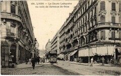 Lyon Cours Lafayette Avenue de Saxe à Cours