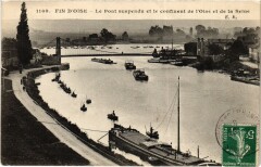 Conflans-Sainte-Honorine Fin-D'Oise - Pont Suspendu - Confluent -
																					78700 Conflans-Sainte-Honorine
																			