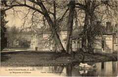 Pontchartrain La Baigneuse et Chateau -
													78 Yvelines
												