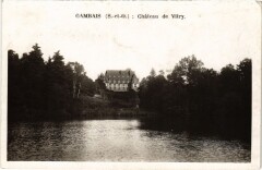 Gambais Chateau de Vitry à Gambais