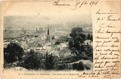 Chevreuse Panorama prise de la Madeleine à Chevreuse