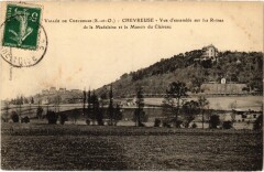 Chevreuse Vue d'Ensmeble sur les Ruines de la Madeleine à Chevreuse