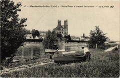 Mantes-la-Jolie Notre-Dame a travers les Arbres -
																					78200 Mantes-la-Jolie
																			