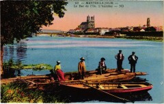 Mantes-la-Jolie Le Bac de l'Ile - L'Automne à Mantes-la-Jolie