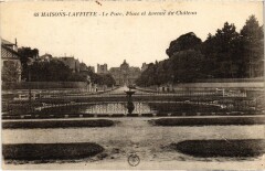 Maisons-Laffitte Parc - Place et Avenue du Chateau à Maisons-Laffitte
