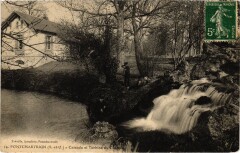 Pontchartrain Cascade et Turbine du Chateau -
													78 Yvelines
												