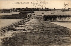 Conflans-Sainte-Honorine Andresy - Les Barrages - Limite de Peche à Conflans-Sainte-Honorine