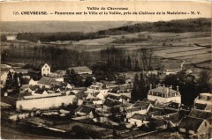 Chevreuse Panorama sur la Ville et la Vallee à Chevreuse