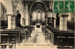 Dampierre Interieur de l'Eglise -
													78 Yvelines
												