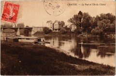 Chatou Le Pont et l'Ile du Chiard à Chatou