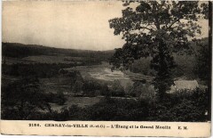 Cernay-la-Ville L'Etang et le Grand Moulin à Cernay-la-Ville