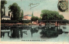 Bougival Pont et Ile à Bougival