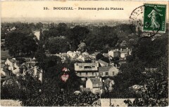Bougival Panorama pris du Plateau à Bougival