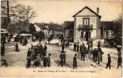 Bonnelles Poste de l'Etang de la Tour - fete du Lundi de Paques à Bonnelles