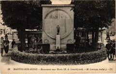 Mantes-la-Jolie Monument aux Morts -
																					78200 Mantes-la-Jolie
																			