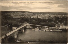 Mantes-la-Jolie Panorama - Vue prise de Notre-Dame à Mantes-la-Jolie