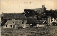 Grosrouvre L'Eglise et le Manoir à Grosrouvre