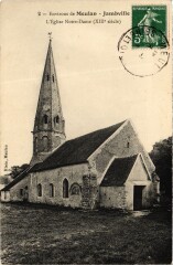 Jambville L'Eglise Notre-Dame à Jambville