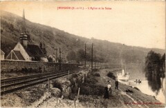 Jeufosse L'Eglise et la Seine