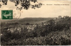 Chevreuse Panorama vu du Claireau à Chevreuse