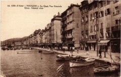 Toulon Le Quai-Vue générale à Toulon