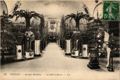 Toulon Arsenal Maritime-La Salle d'Armes à Toulon