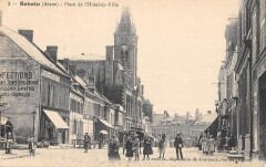 Bohain - Place De L'Hotel De Ville -
													02 Aisne
												
